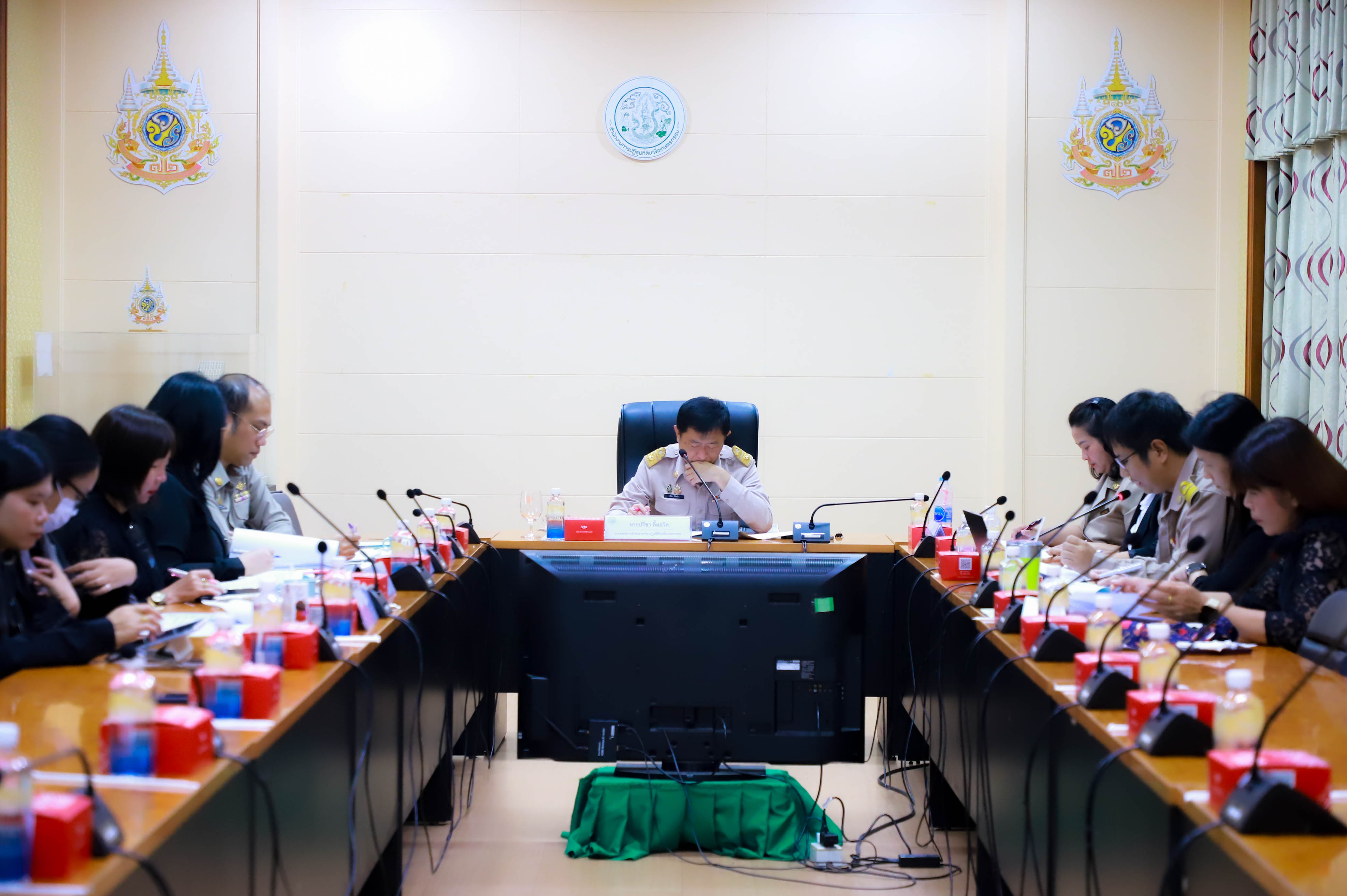 title - รองเลขาธิการ ส.ป.ก. ประชุมคณะทำงานงบประมาณฯ เตรียมความพร้อมจัดงาน 